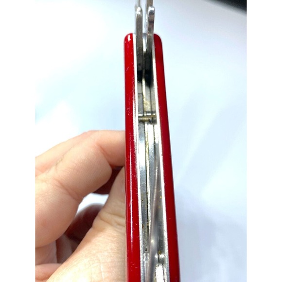 Victorinox Switzerland Stainless Rostfrei Crossbow Officier Suisse Red 6 Tool - Picture 10 of 11